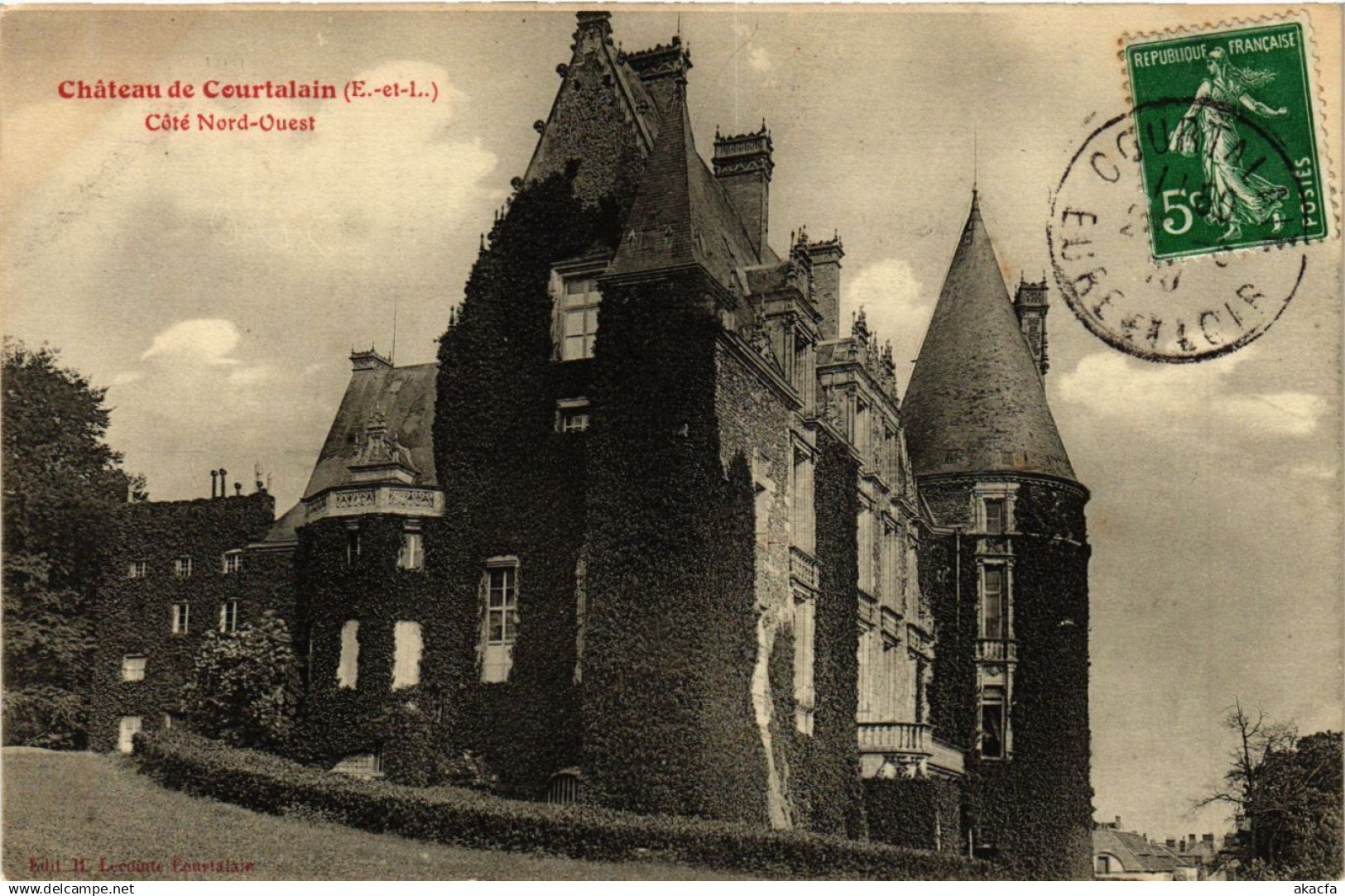 CPA COURTALAIN - Chateau de COURTALAIN (385310)