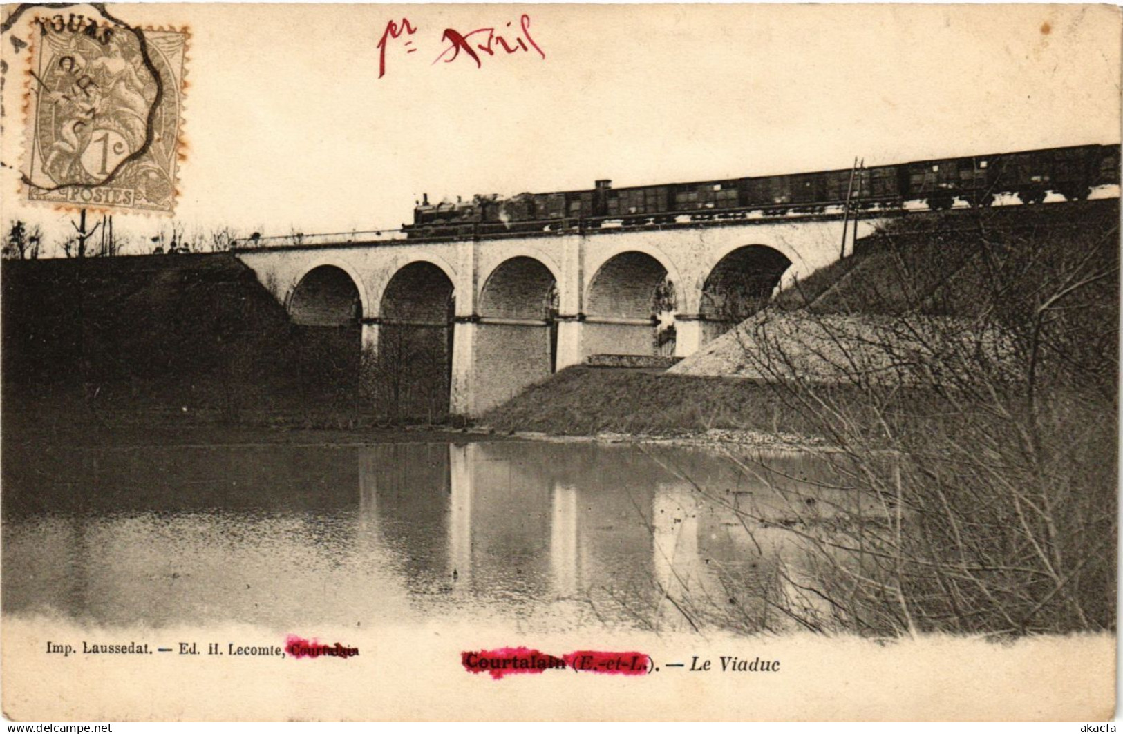 CPA COURTALAIN - Le Viaduc (279967)