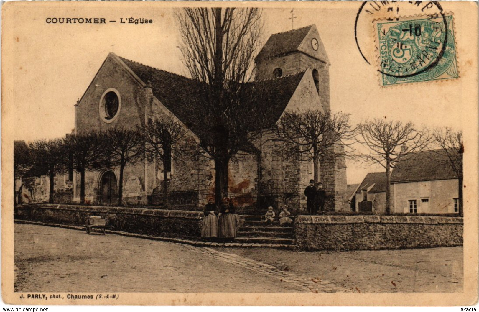 CPA COURTOMER Eglise (1329604)
