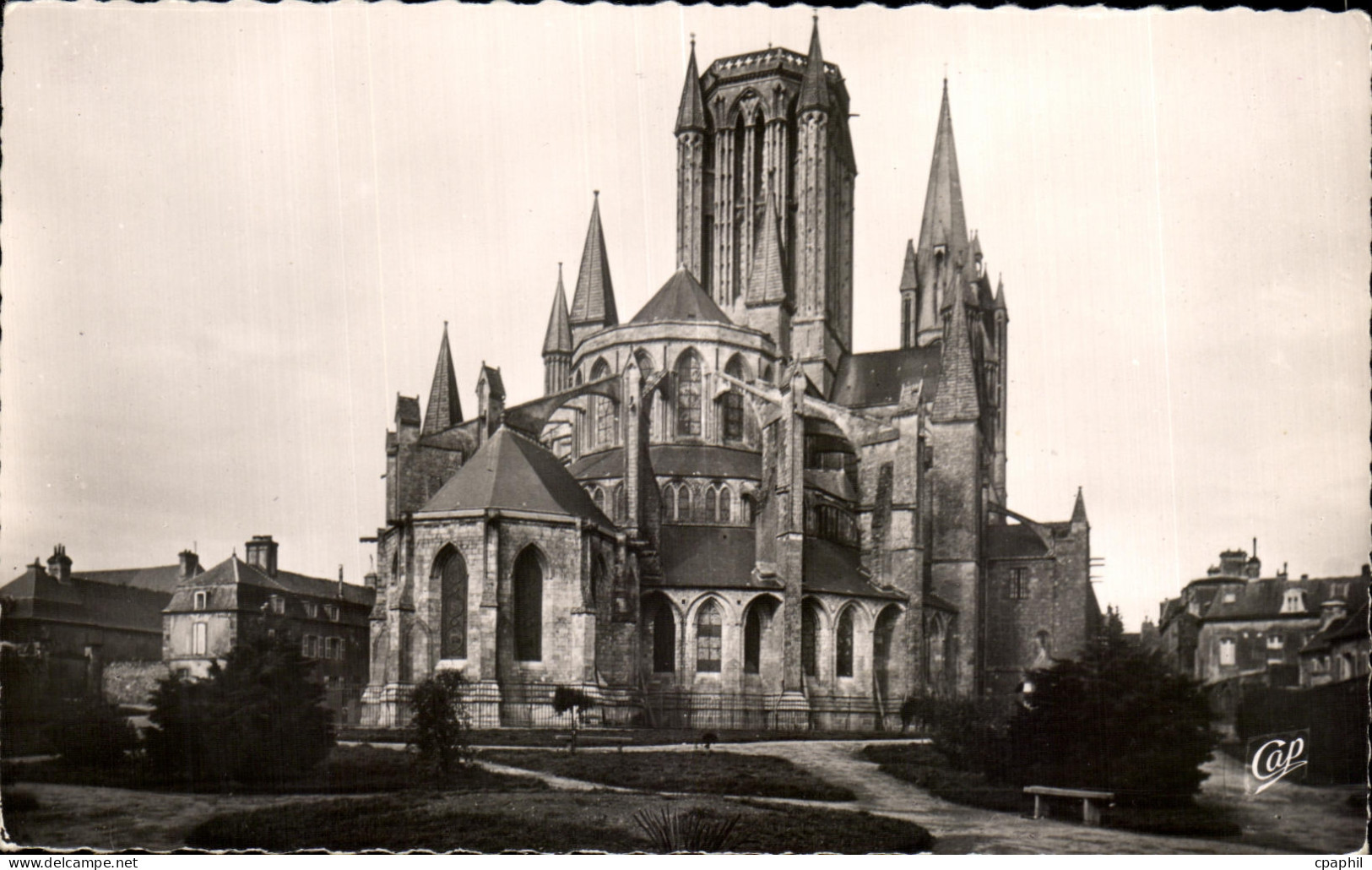 CPA Coutances Abside De La Cathedrale