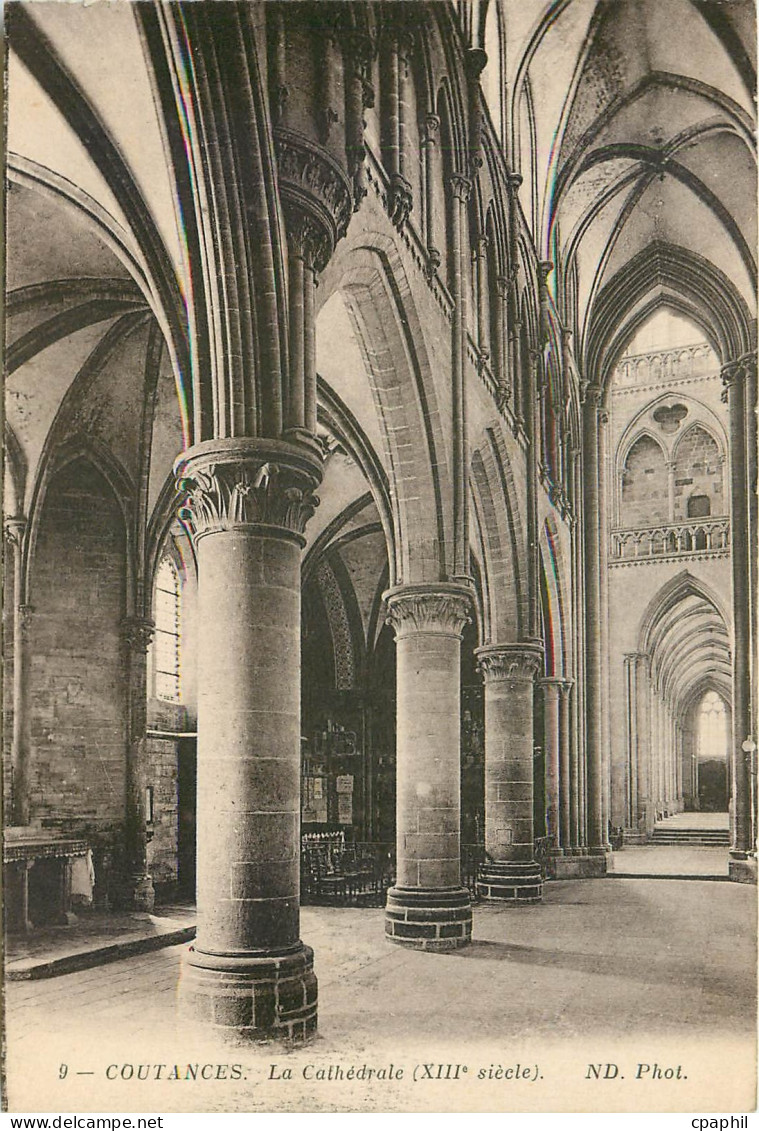 CPA Coutances La Cathedrale (XIIIe s)