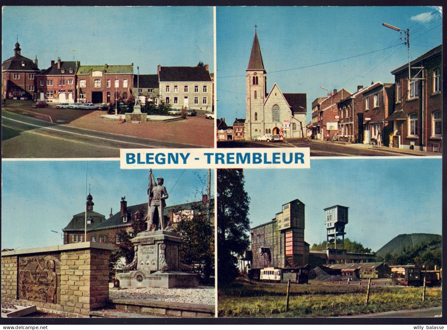+++ CPA - CPSM - BLEGNY TREMBLEUR - Multivues - Charbonnage  //