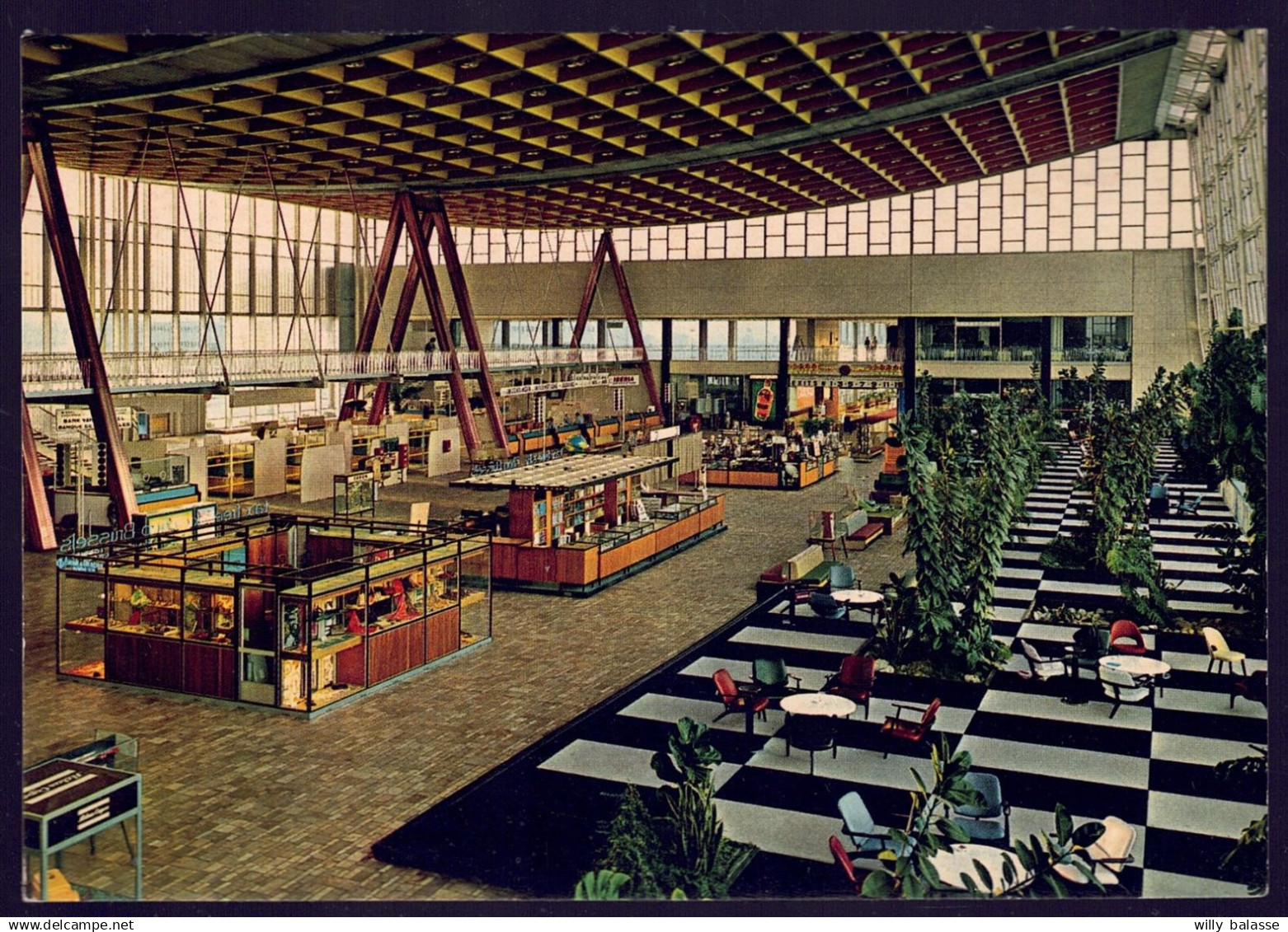 +++ CPA - CPSM - BRUXELLES - BRUSSEL - Aéroport  //