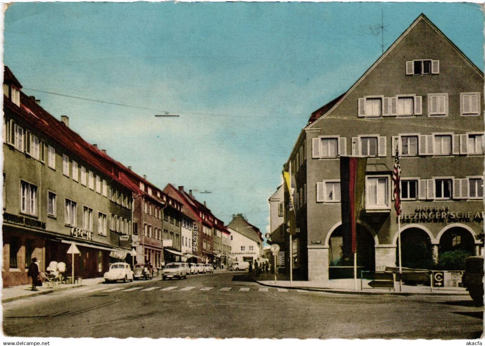 CPA Crailsheim Karlstrasse (922558)