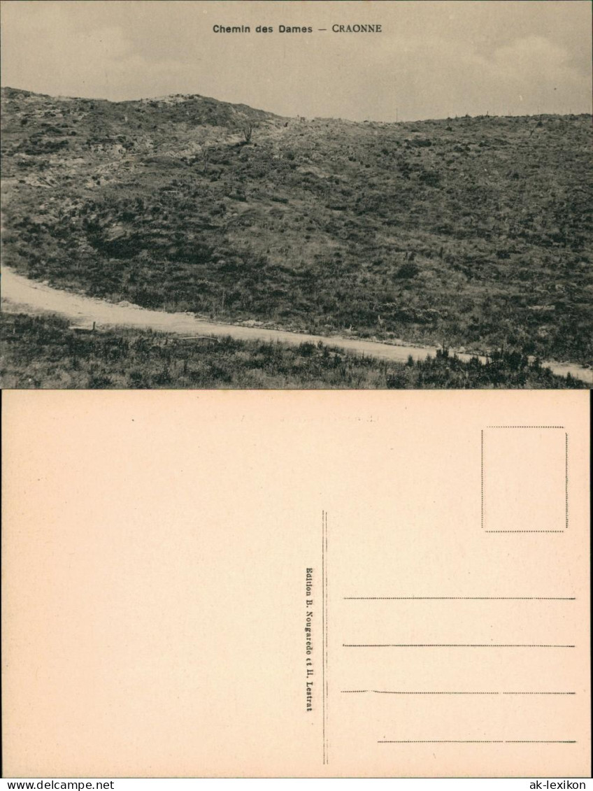 CPA Craonne La Grande Guerre - Umland WKI - Weg 1916
