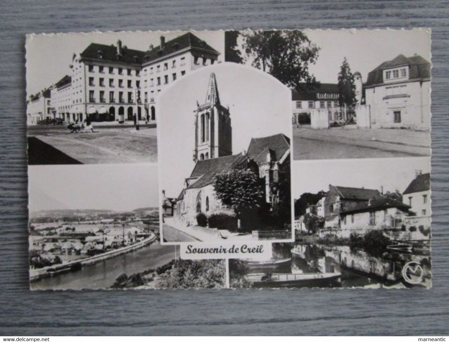 Cpa Creil (60) multivue