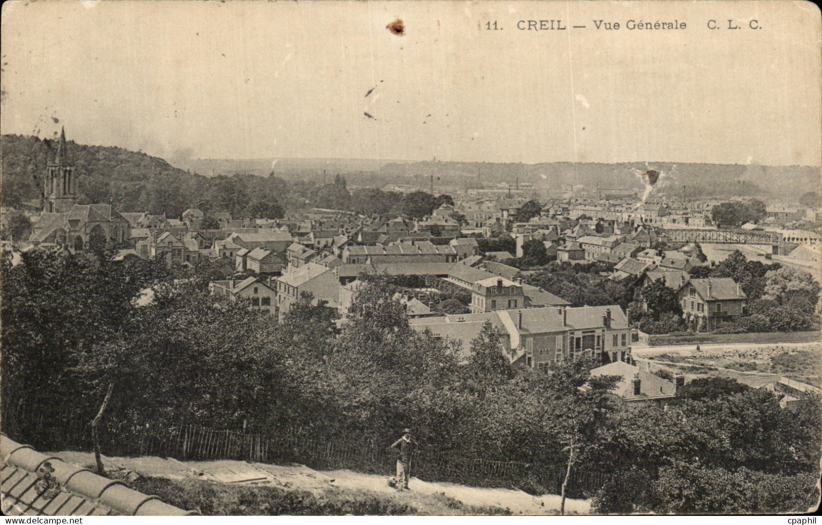 CPA Creil Vue Generale