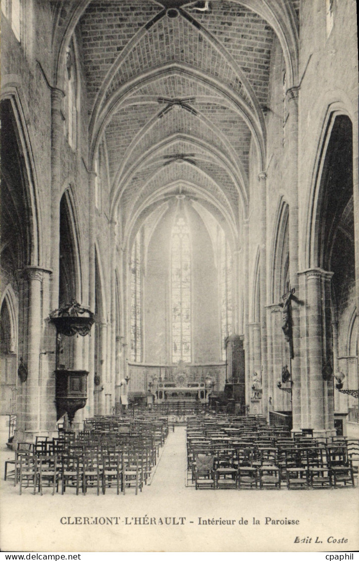 CPA CRERMONT L HARAULT Interieur de la Paroisse