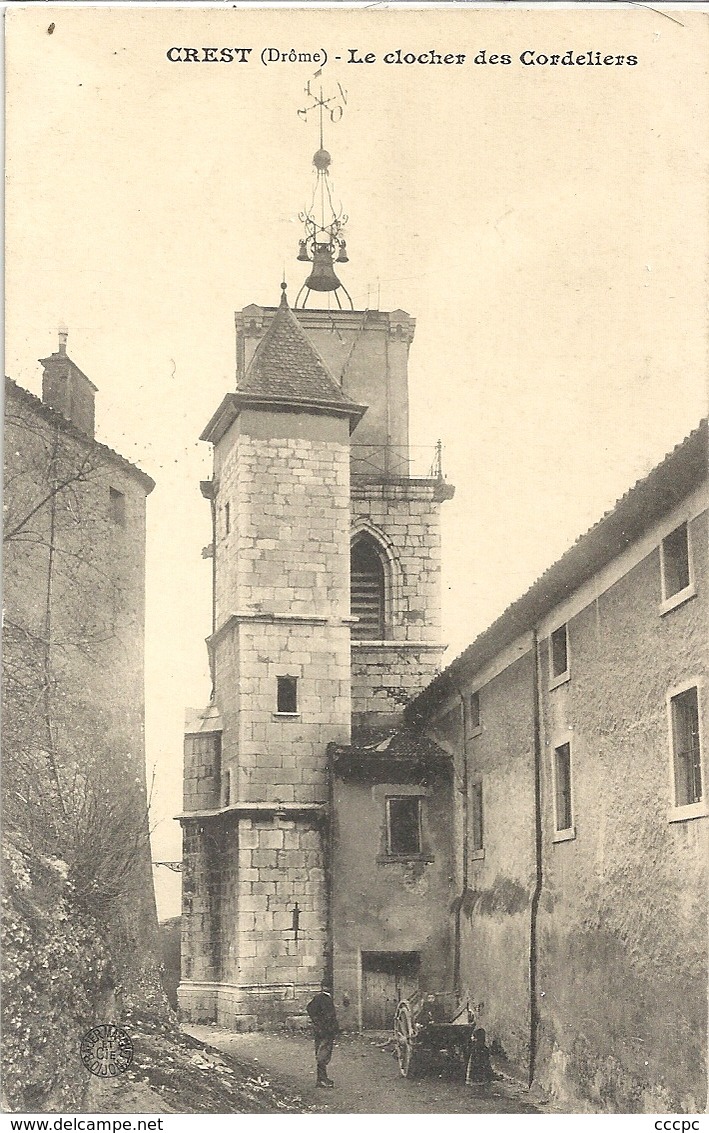 CPA Crest Le Clocher des Cordeliers