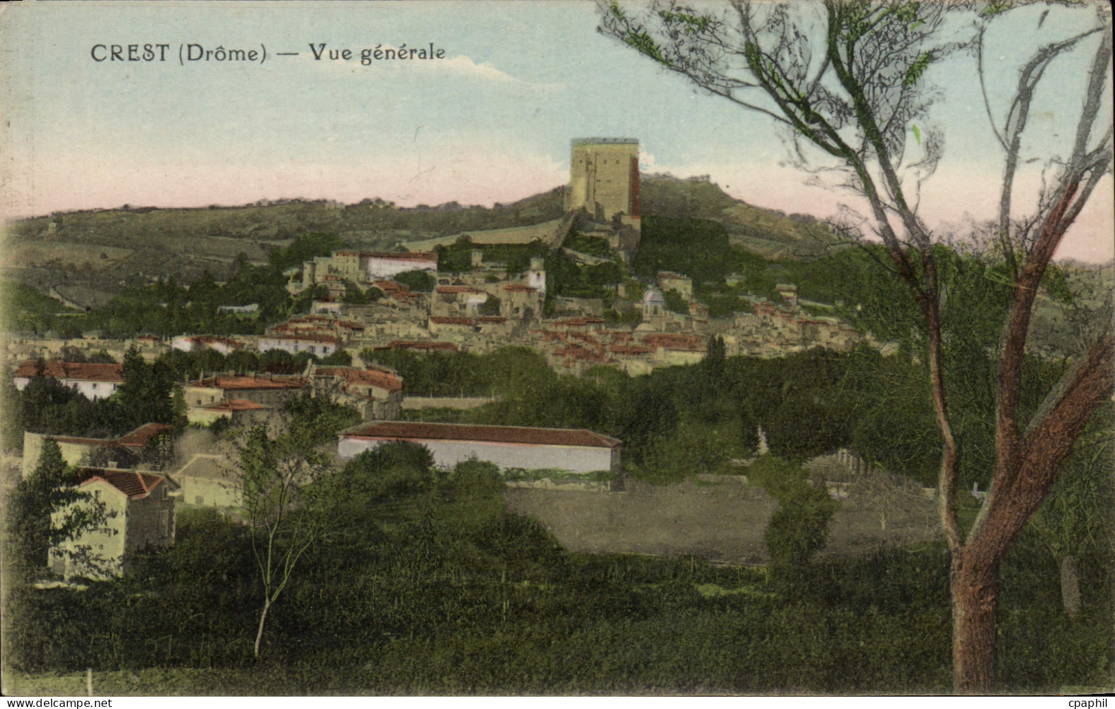 CPA Crest Vue Generale