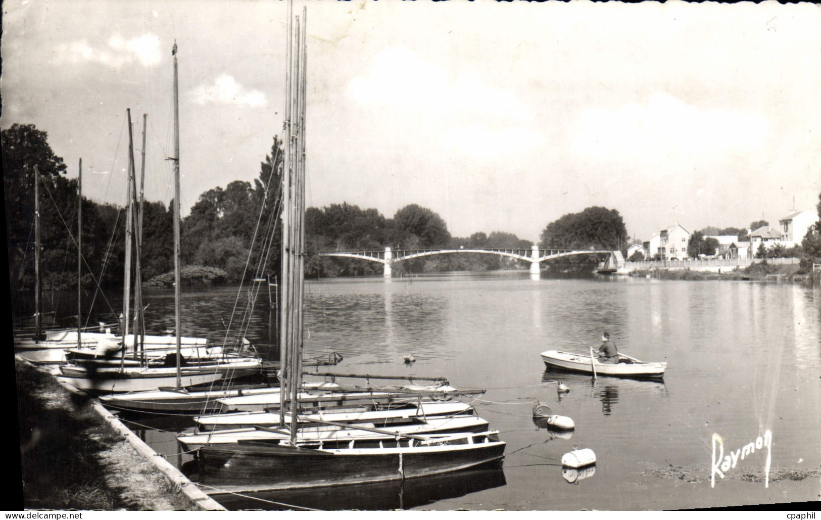 CPA Creteil La Passerelle sur la Marne