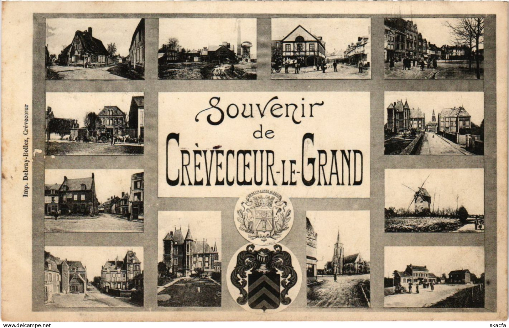CPA Crevecoeur Le Grand- souvenir FRANCE (1020592)