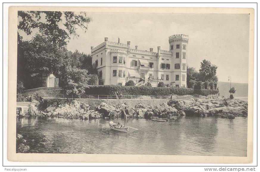 CPA CROATIE - ABBAZIA - VILLA NEPTUN