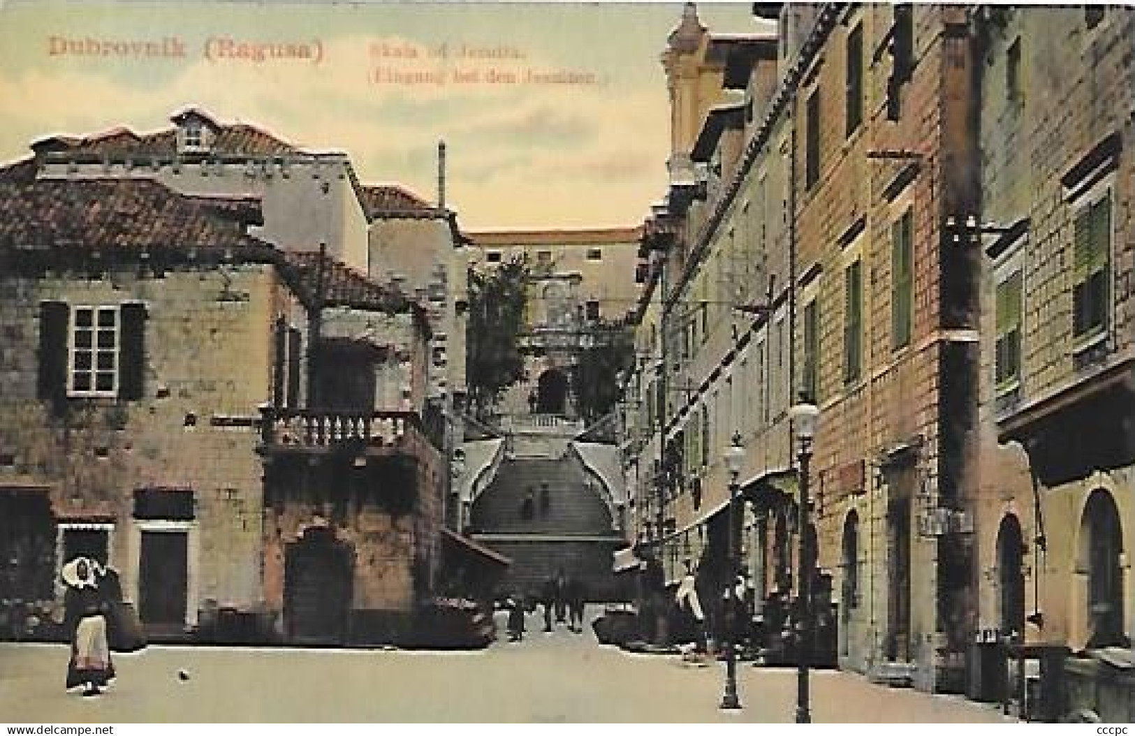 CPA Croatie - Dubrovnik Skala od Jezuita