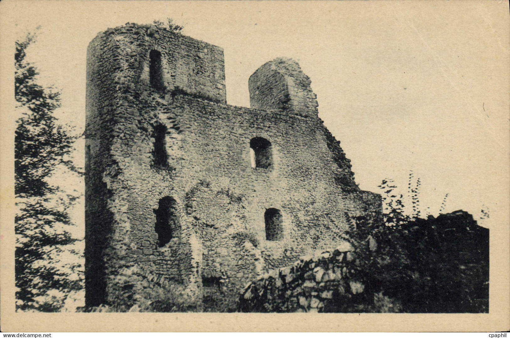 CPA Crocq Cote Nord Des Tours