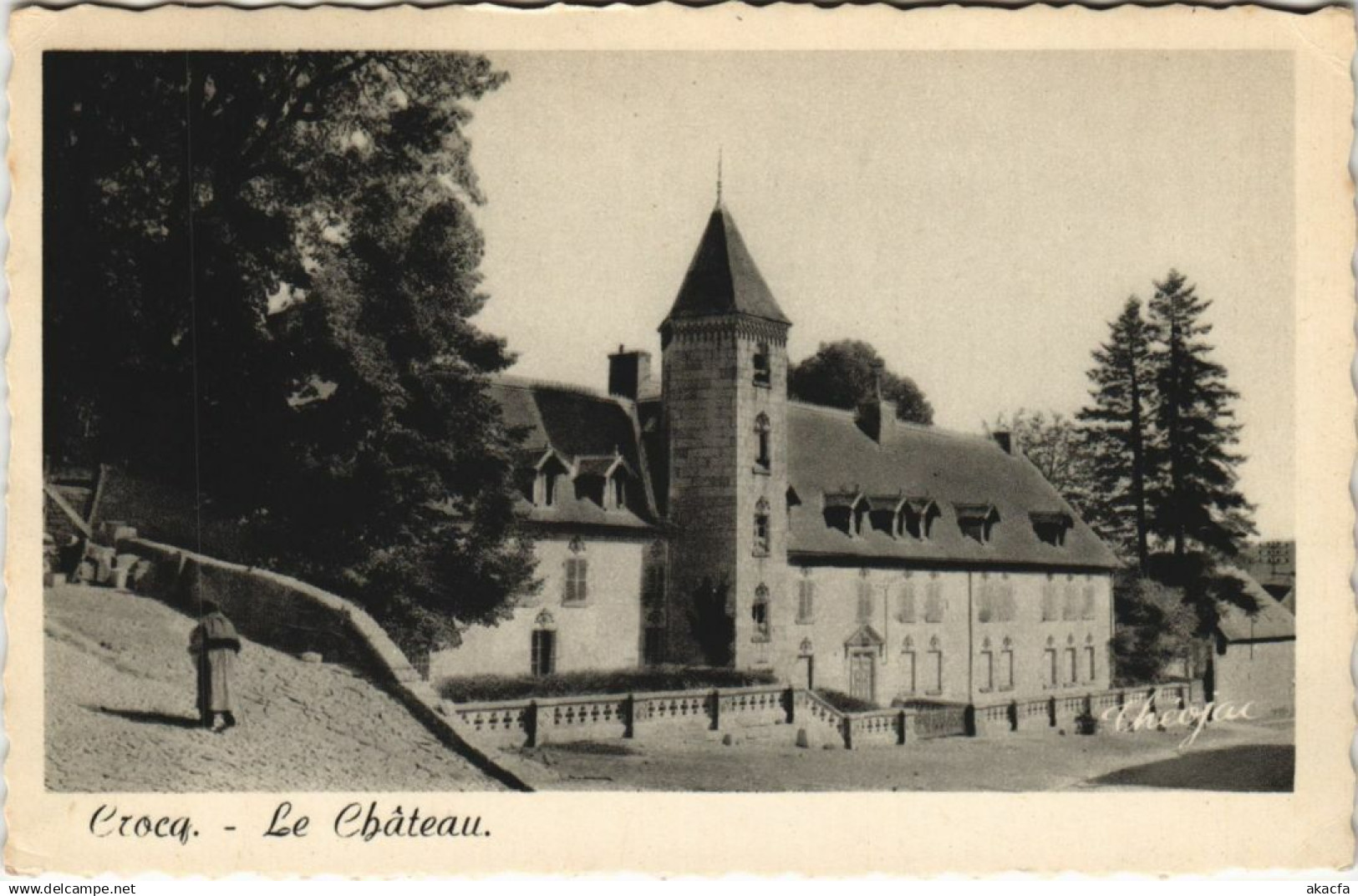 CPA CROCQ Le Chateau (1144270)