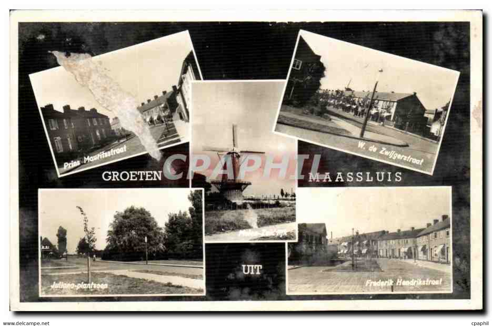 CPA Croeten Maassluis Uit