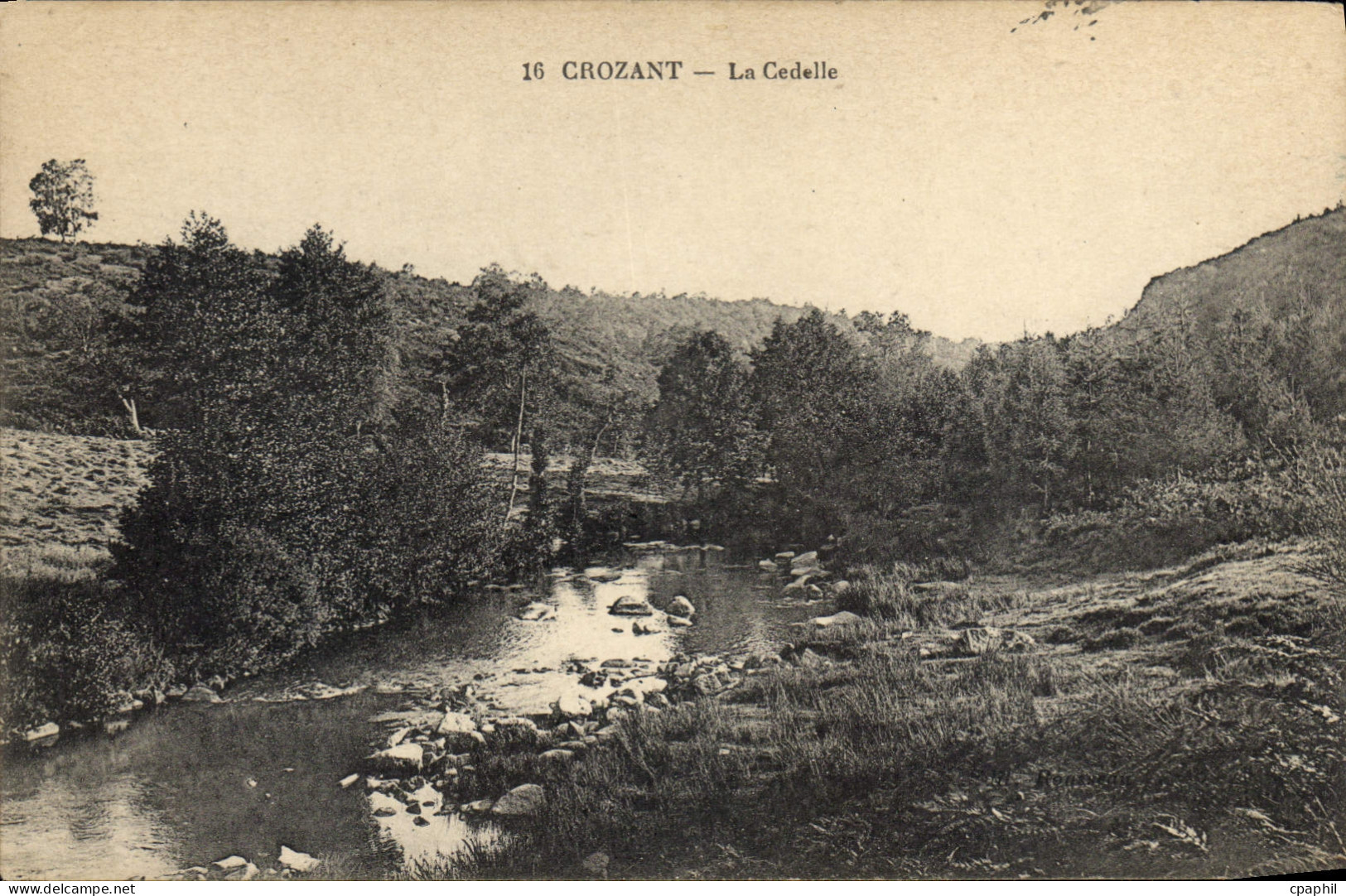 CPA Crozant la Cedelle