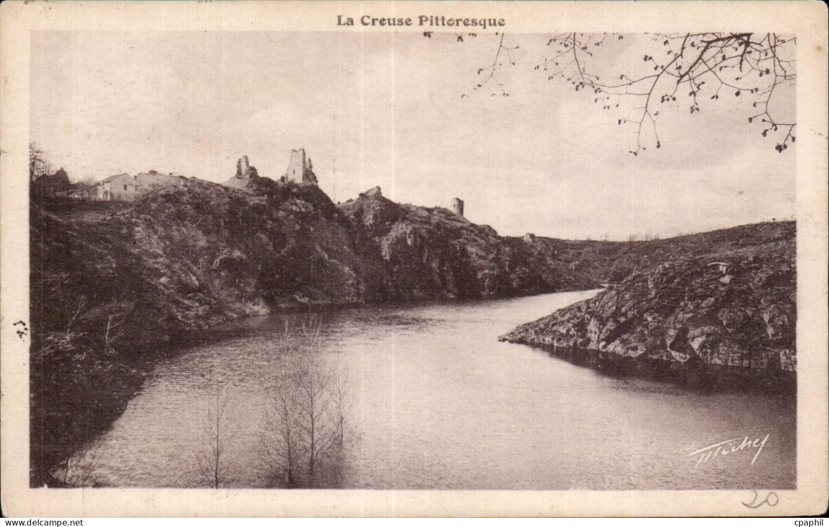 CPA Crozant La Creuse