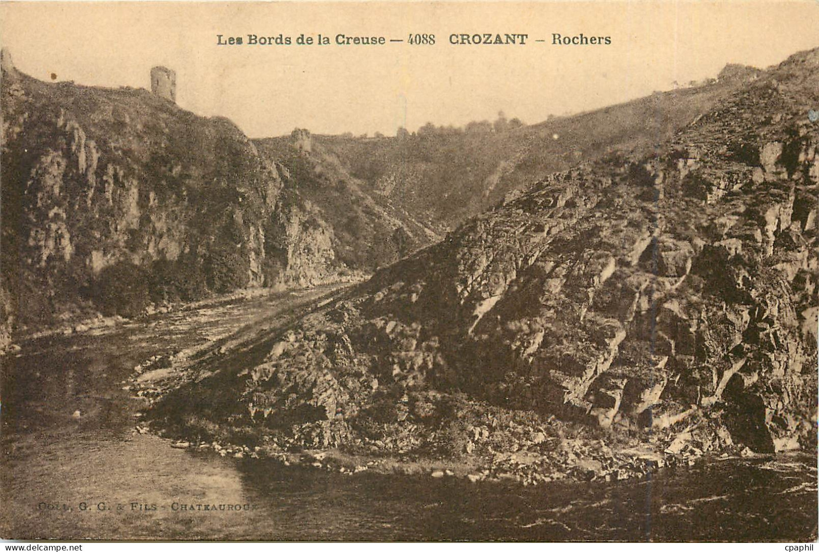 CPA Crozant Rochers