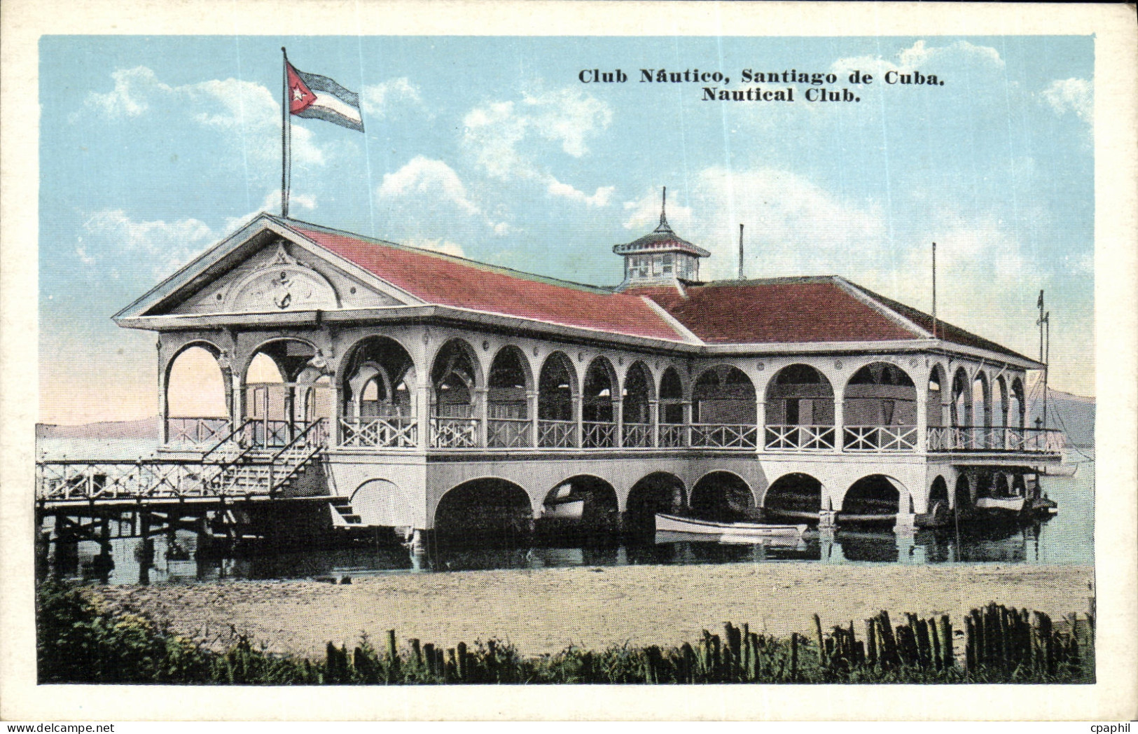 CPA Cuba Club nautico Santiago de Cuba
