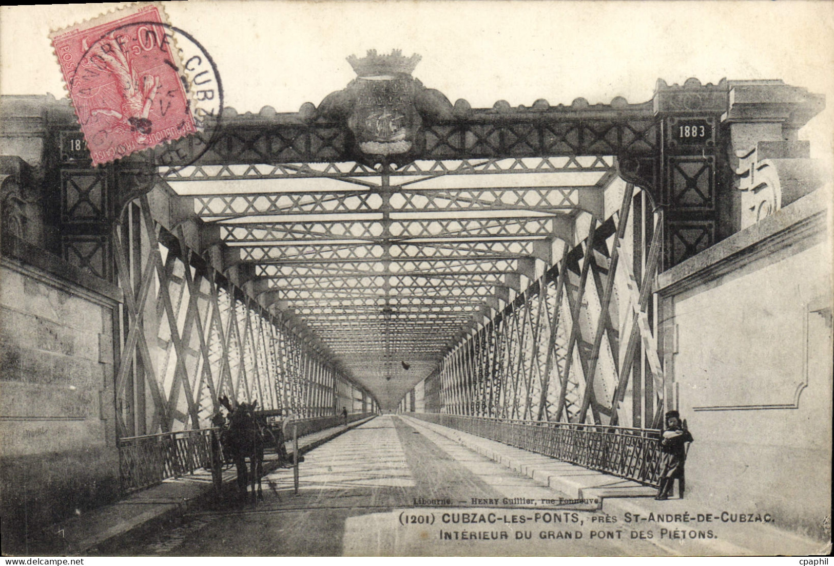 CPA Cubzac Les Ponts Pres St Andre De