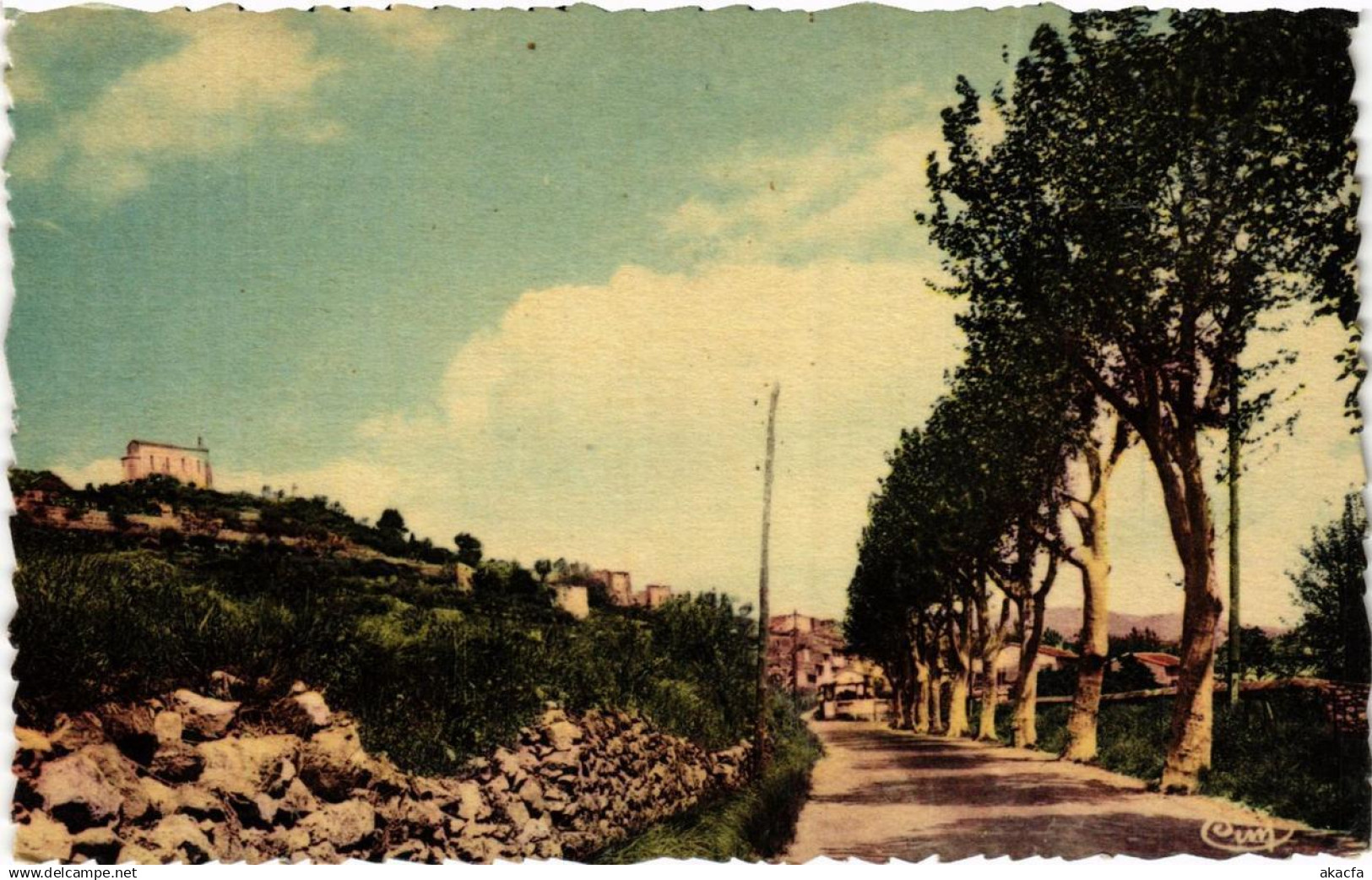 CPA CUERS Entrée du Pays (614020)