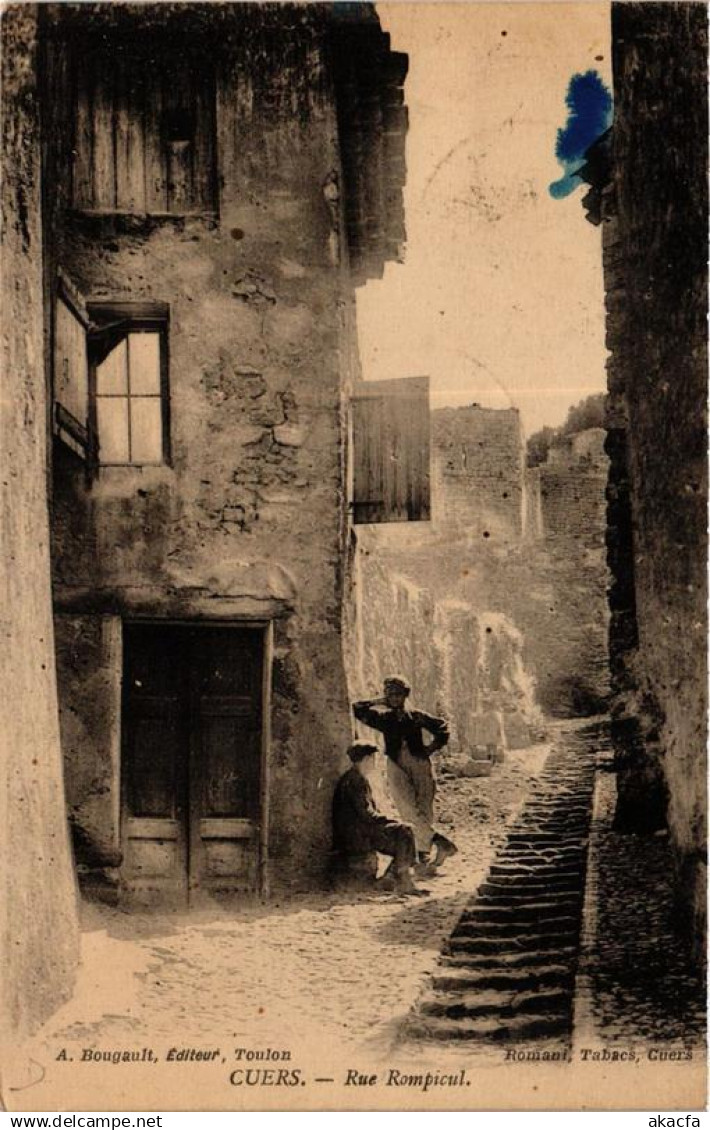 CPA CUERS Rue Rompicul (614255)
