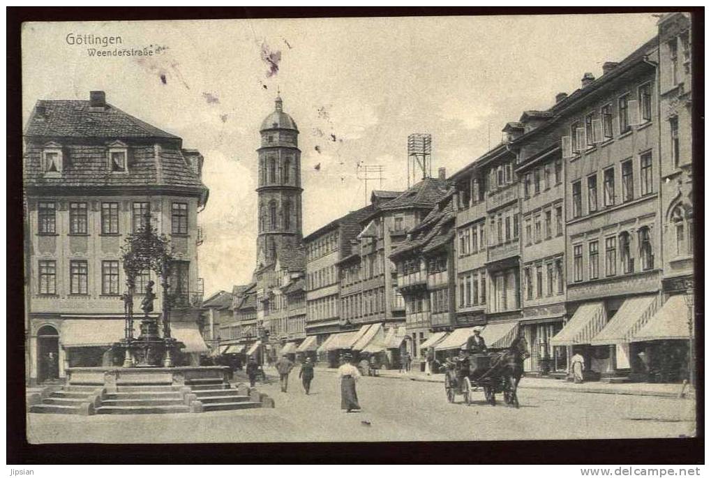 Cpa d´ Allemagne Göttingen Weenderstrasse  ABE6