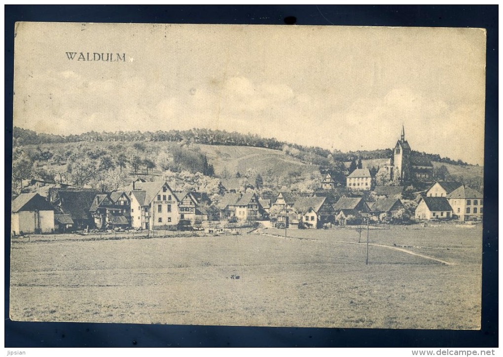 cpa  d' Allemagne Waldulm ..  Achern  JIP52