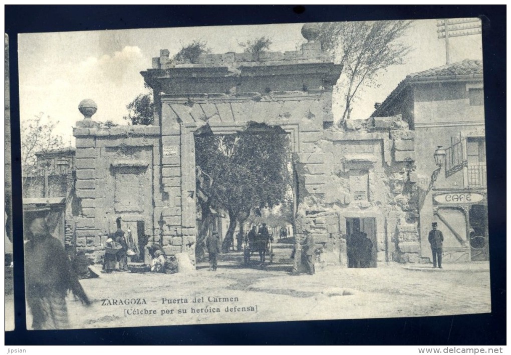 cpa d' Espagne Zaragoza  Puerta del Carmen   LIOB72