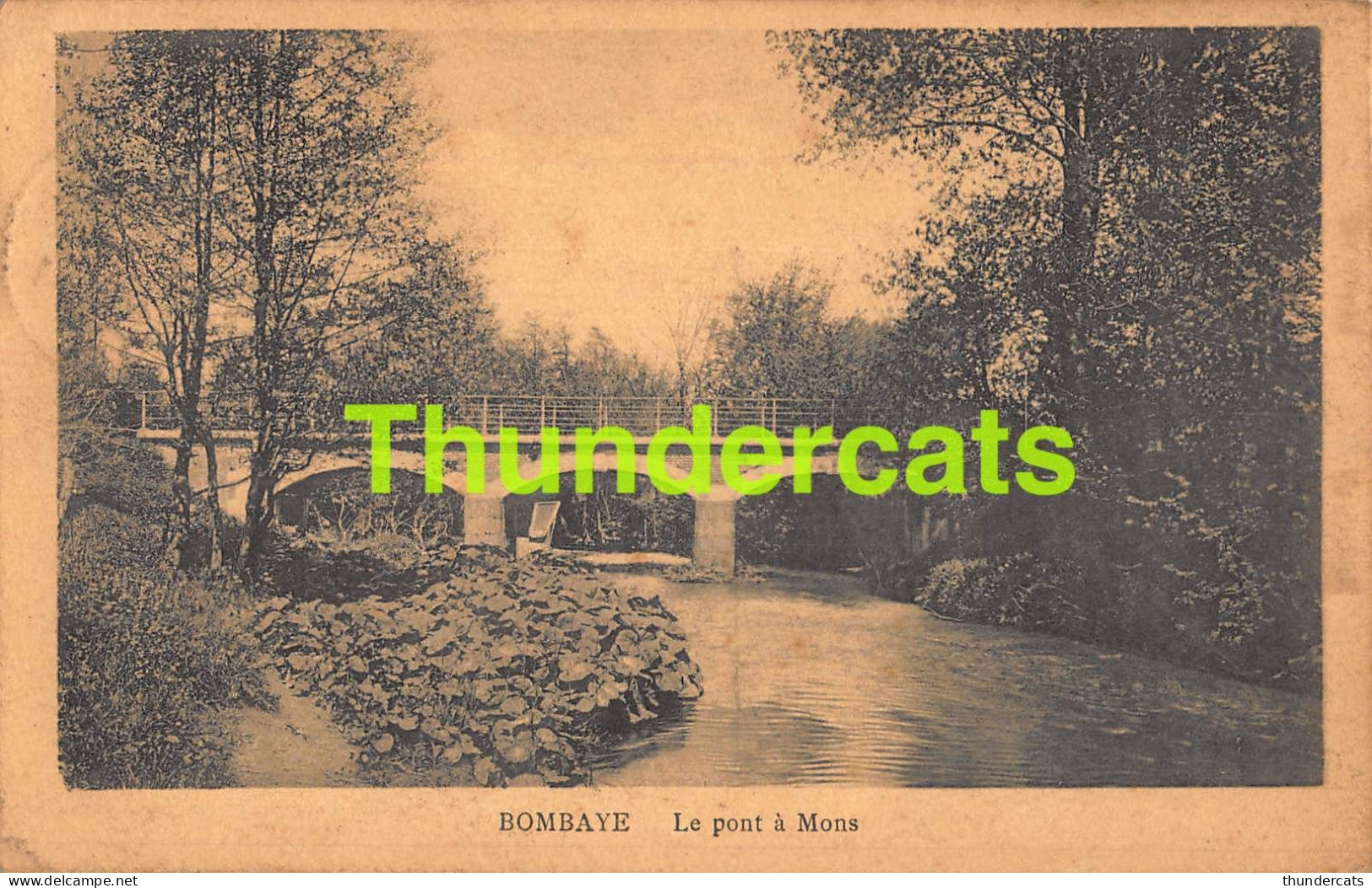 CPA DALHEM BOMBAYE LE PONT A MONS