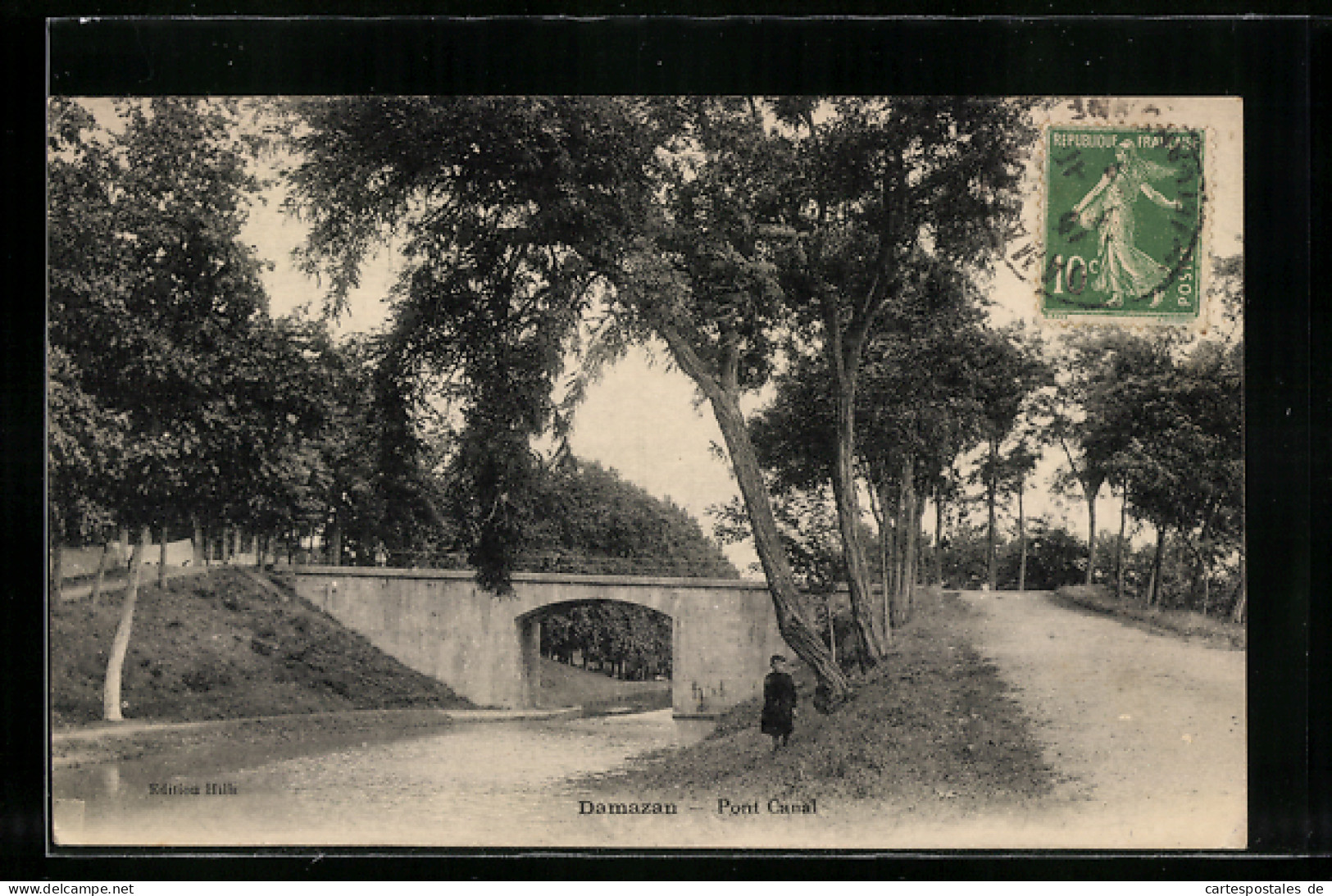 CPA Damazan, Pont Canal