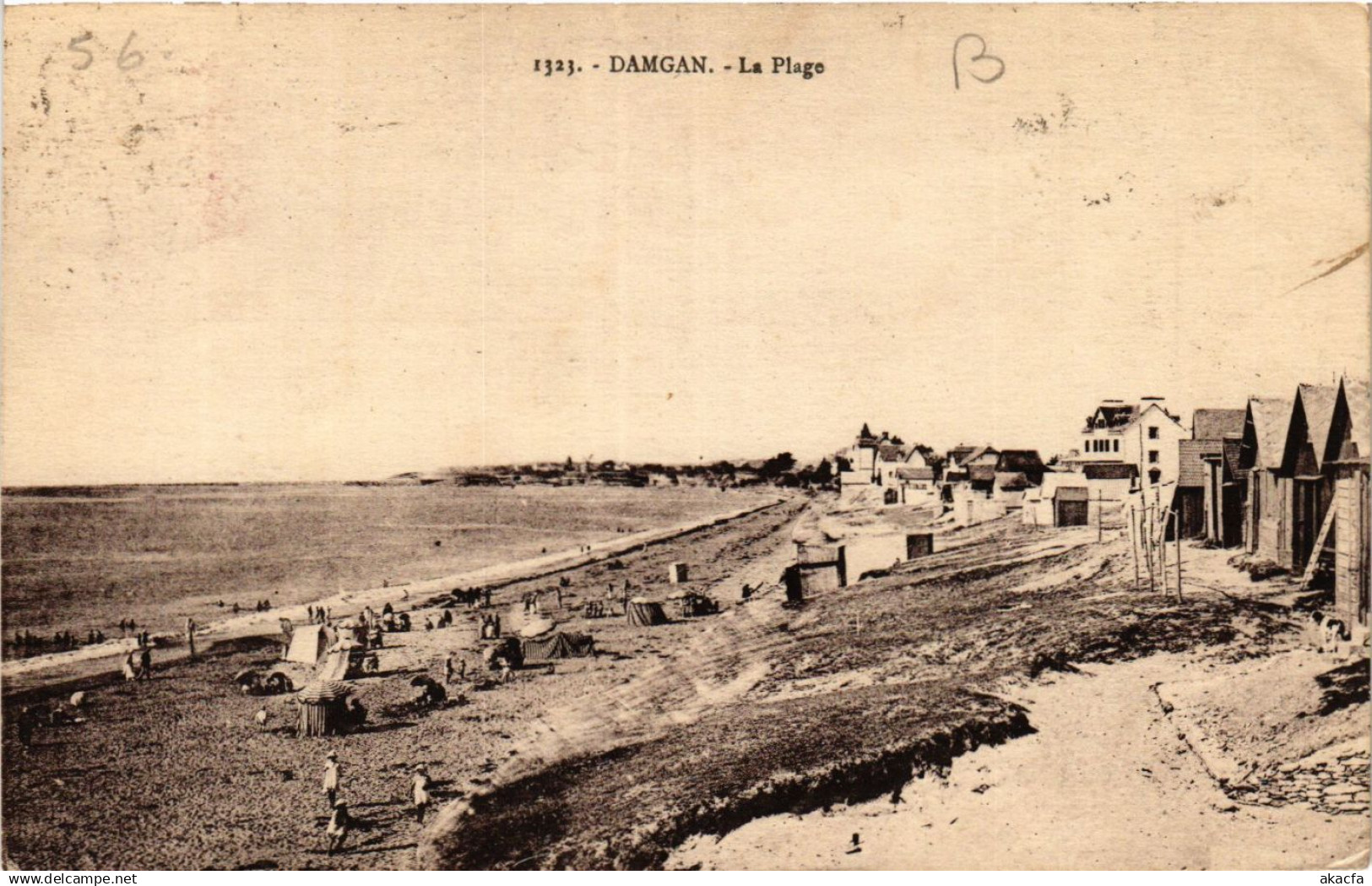 CPA DAMGAN - La Plage (430926)