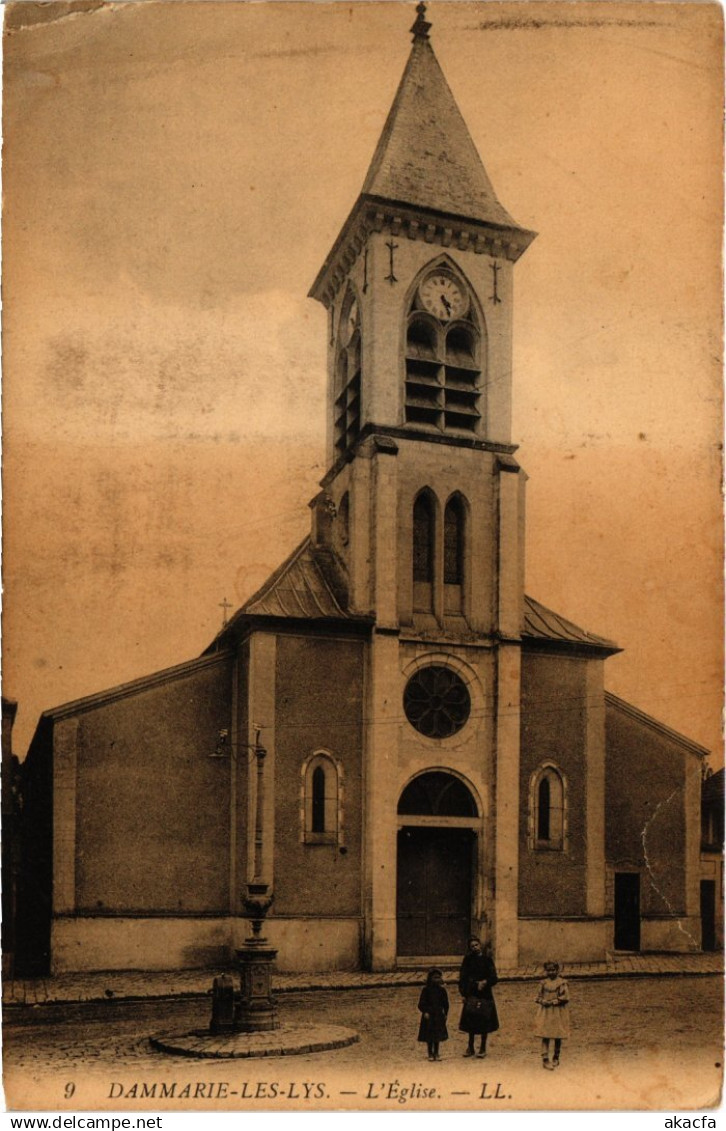 CPA DAMMARIE-les-LYS Eglise (1329413)