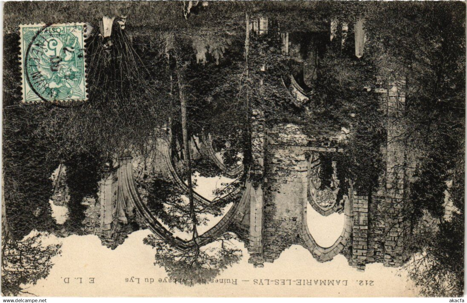 CPA DAMMARIE-les-LYS Ruines de l'Abbaye du Lys (1329416)