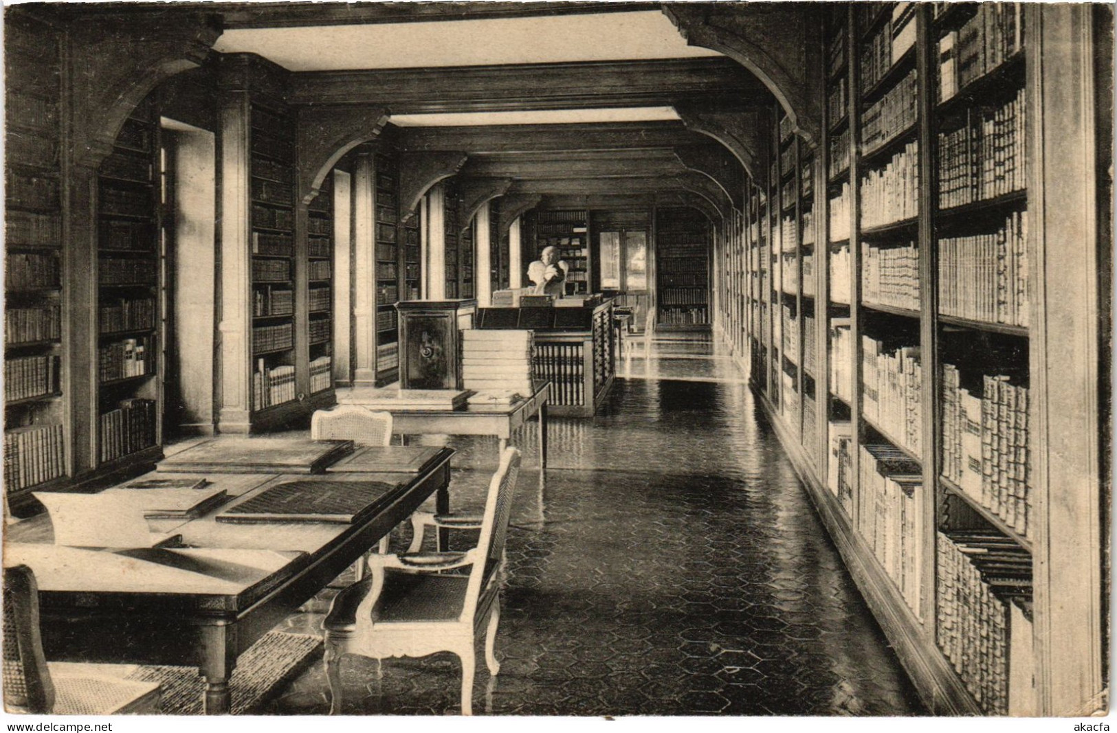 CPA Dampierre Bibliotheque FRANCE (1378551)