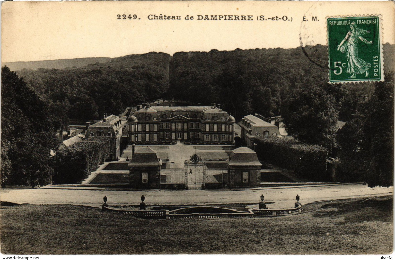 CPA DAMPIERRE Le Chateau (1412451)