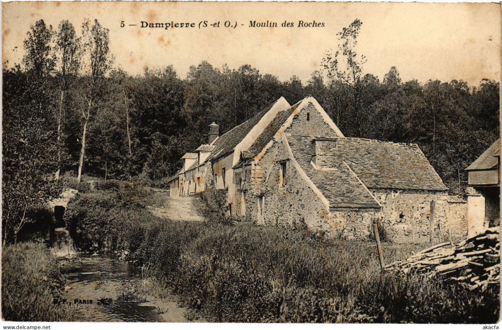CPA DAMPIERRE Moulin des Roches (1412438)