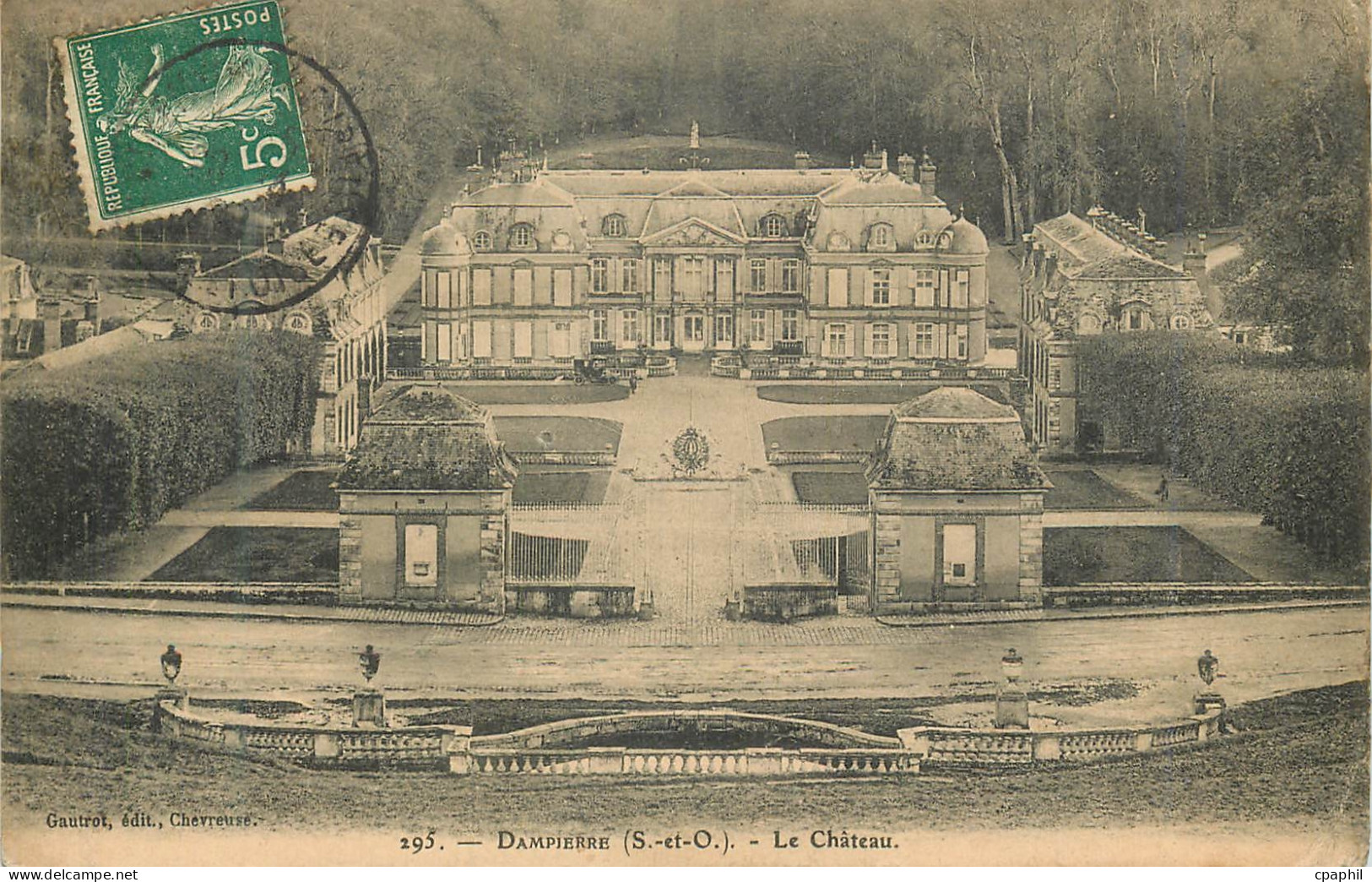CPA Dampierre (S et O) le Chateau