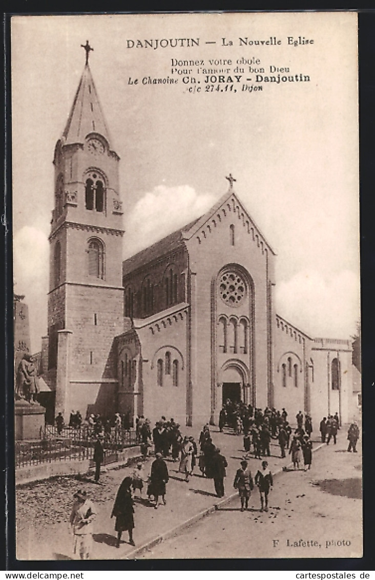 CPA Danjoutin, La Nouvelle Eglise