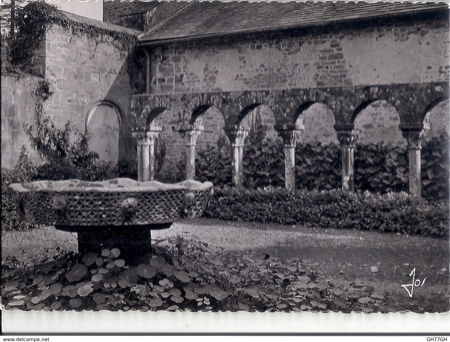 CPA DAOULAS -cloitre roman XIIème siècle
