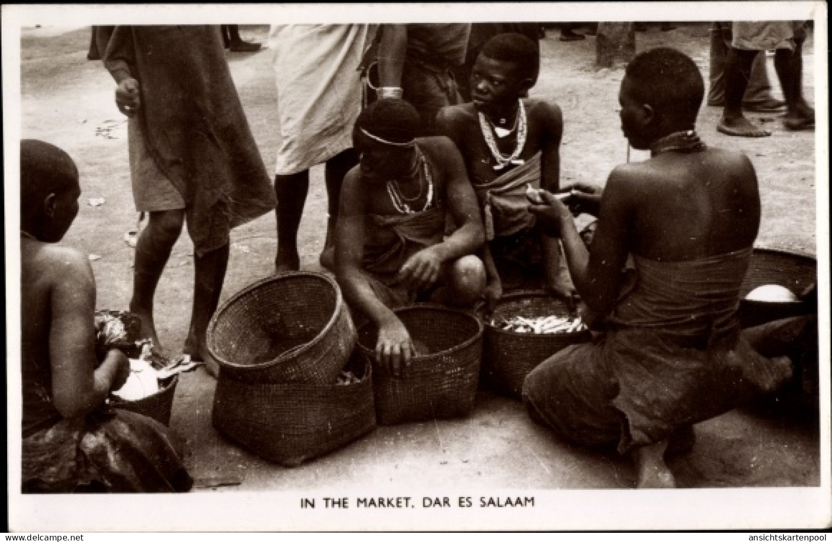 CPA Daressalam Dar es Salaam Tansania, Marktplatz, Händlerinnen