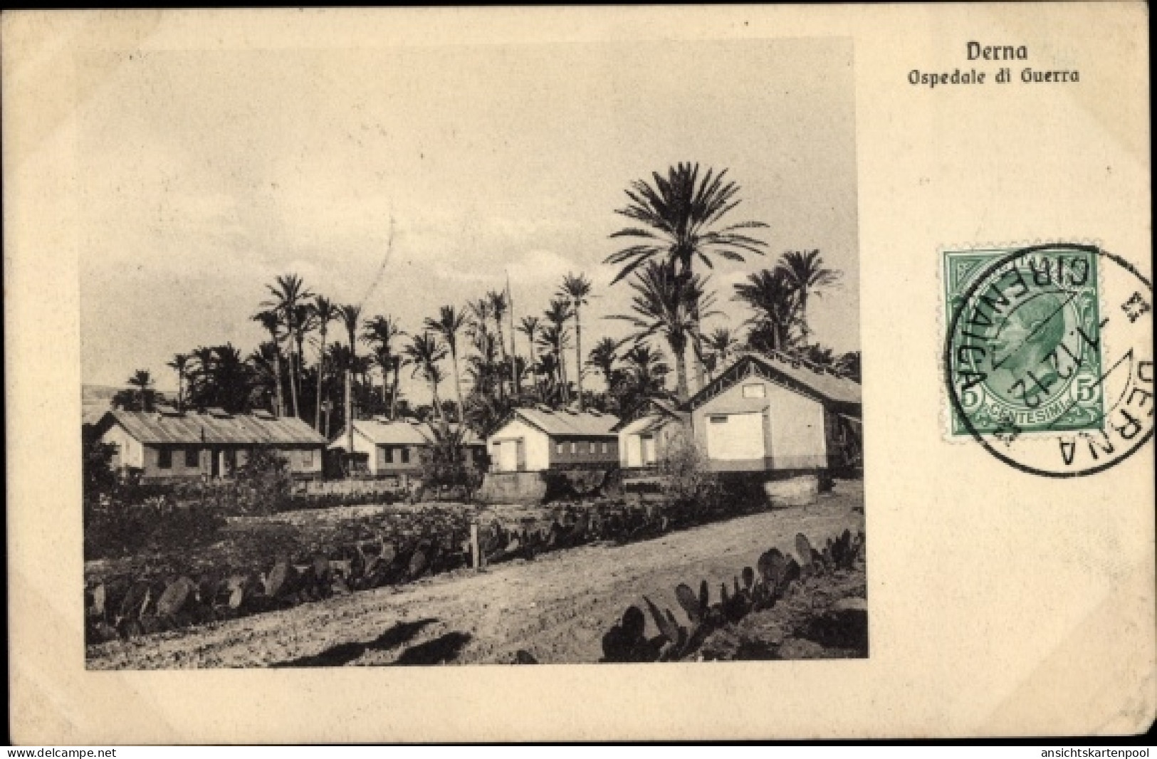 CPA Darna Derna Libyen, Ospedale di Guerra