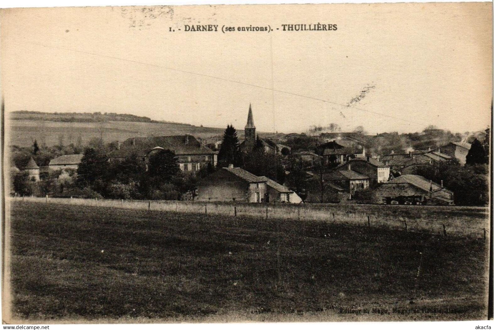 CPA DARNEY (ses Environs) - Thuillieres (200503)