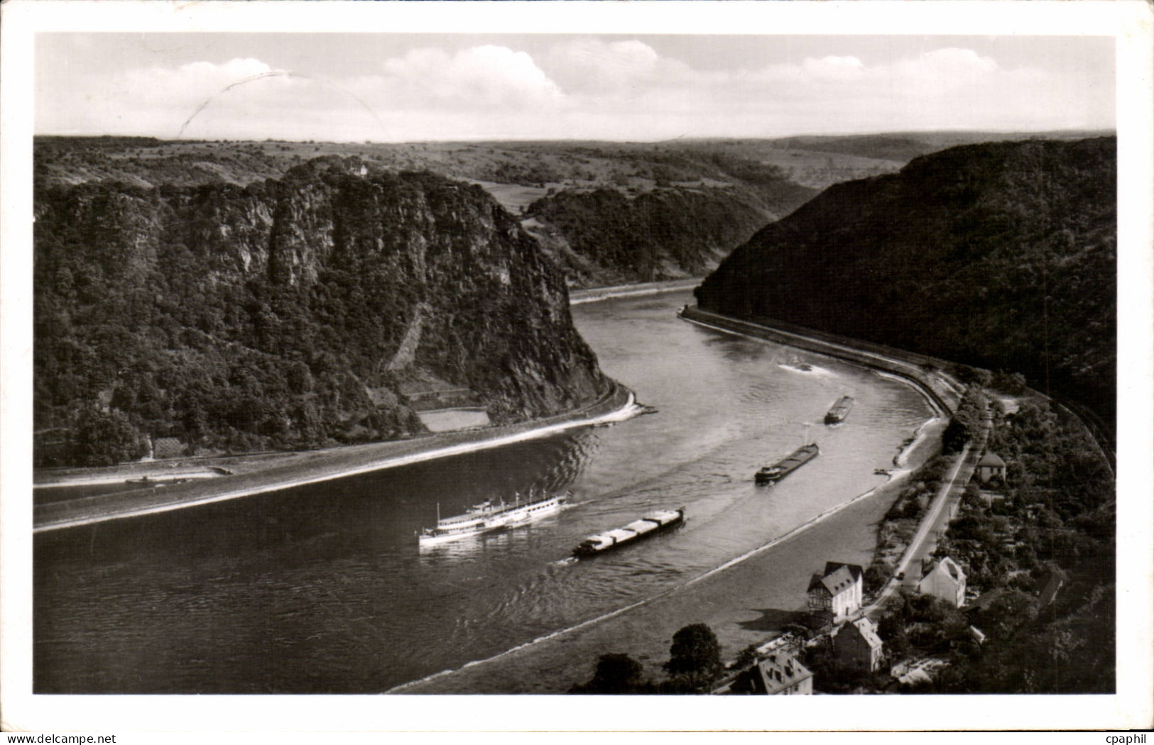 CPA Das Felsental der loreley