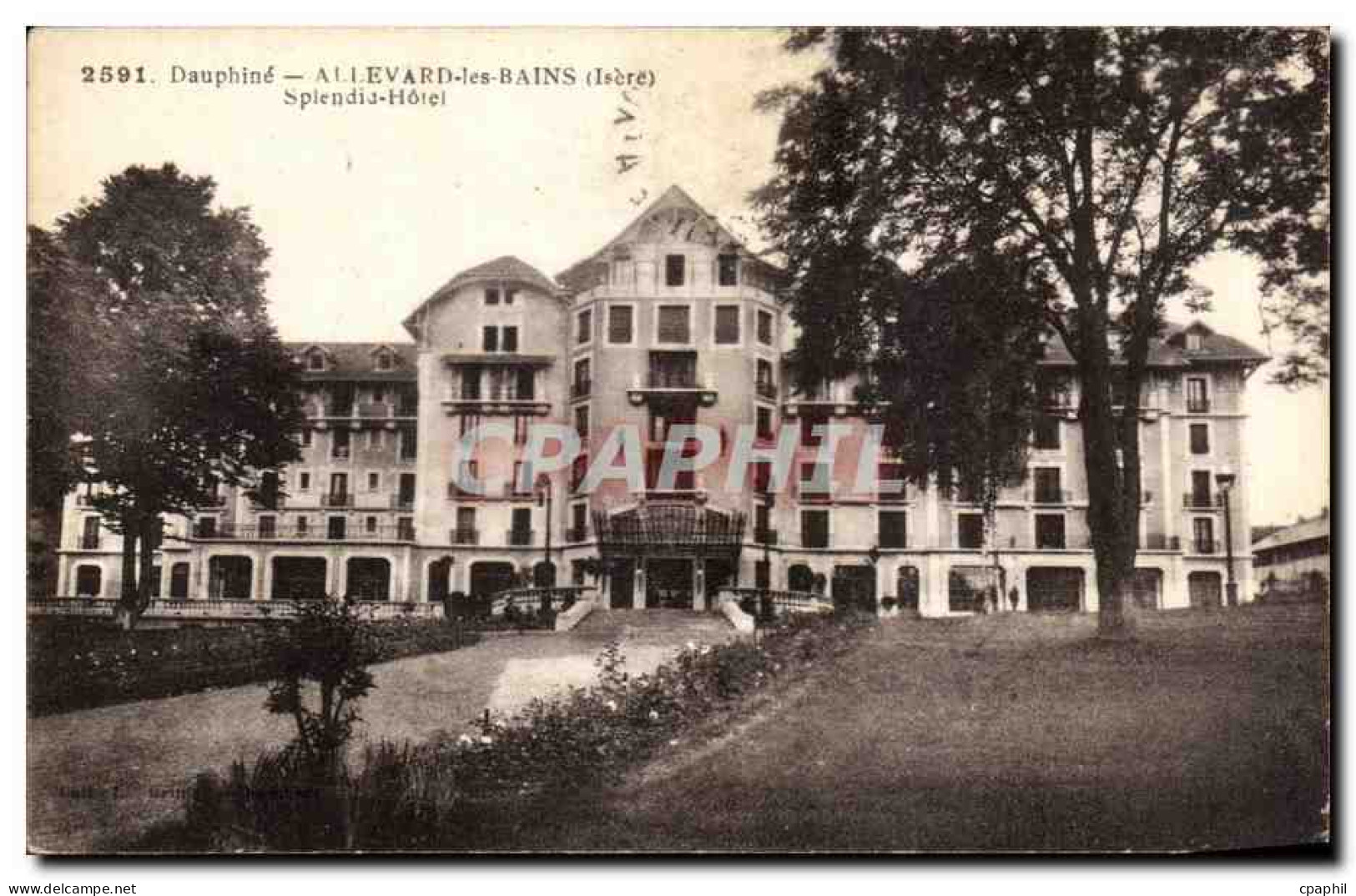 CPA Dauphine Allevard les Bains Splendid Hotel