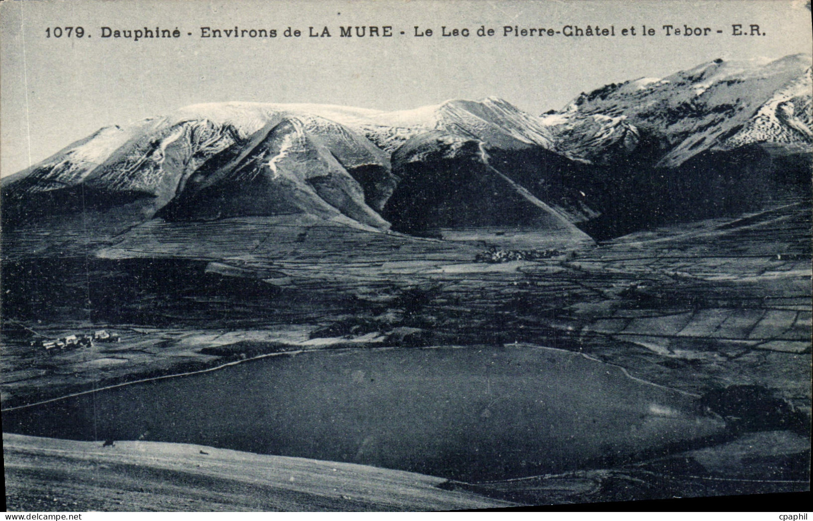 CPA Dauphine Environs de la Mure le lac de Pierre Chatel et le Tabor