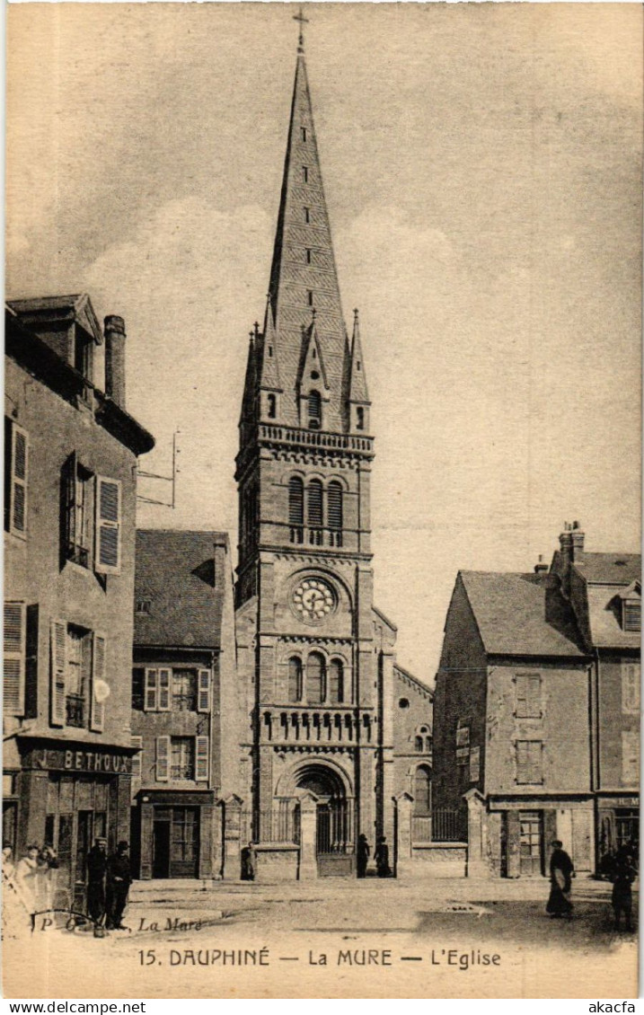 CPA Dauphine - La MURE - L'Église (583192)
