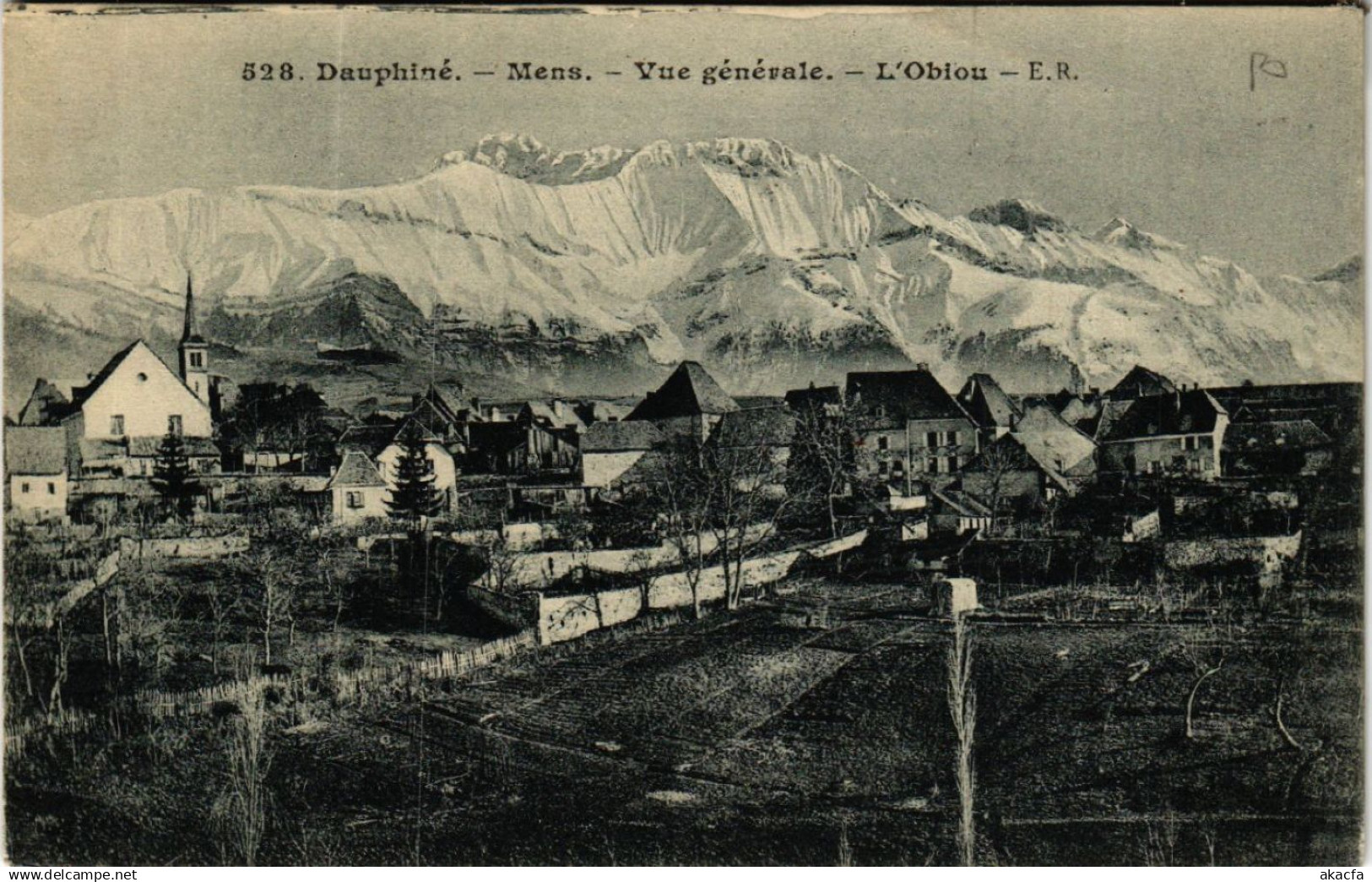 CPA Dauphine - MENS - Vue générale - L'Obiou (583688)